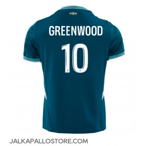 Olympique de Marseille Mason Greenwood #10 Vieraspaita 2024-25 Lyhythihainen
